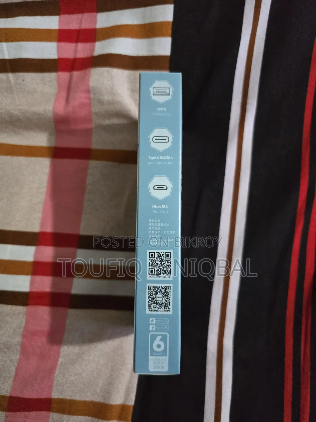 REMAX RPP-203 10,000mAh 22.5W PD+QC Wireless Fast Charging Power Bank