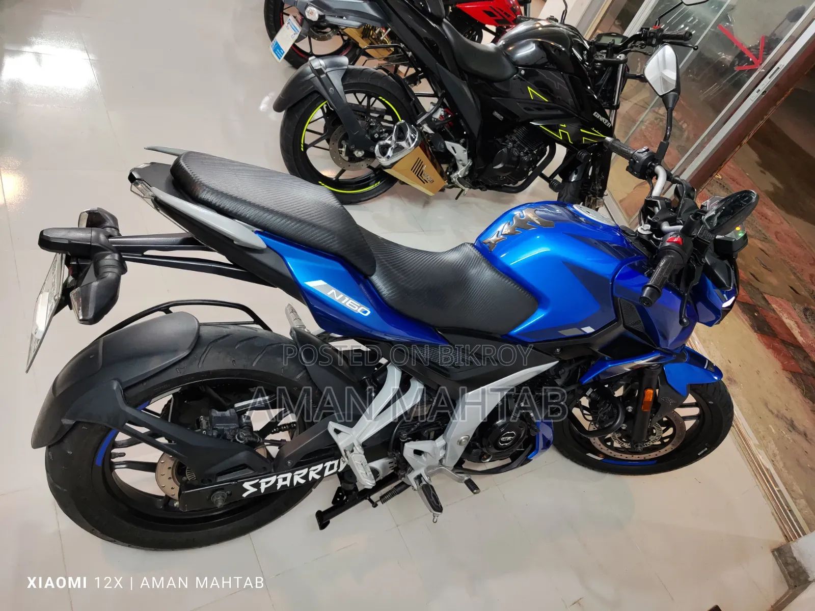 Bajaj Pulsar N160 2024 Blue