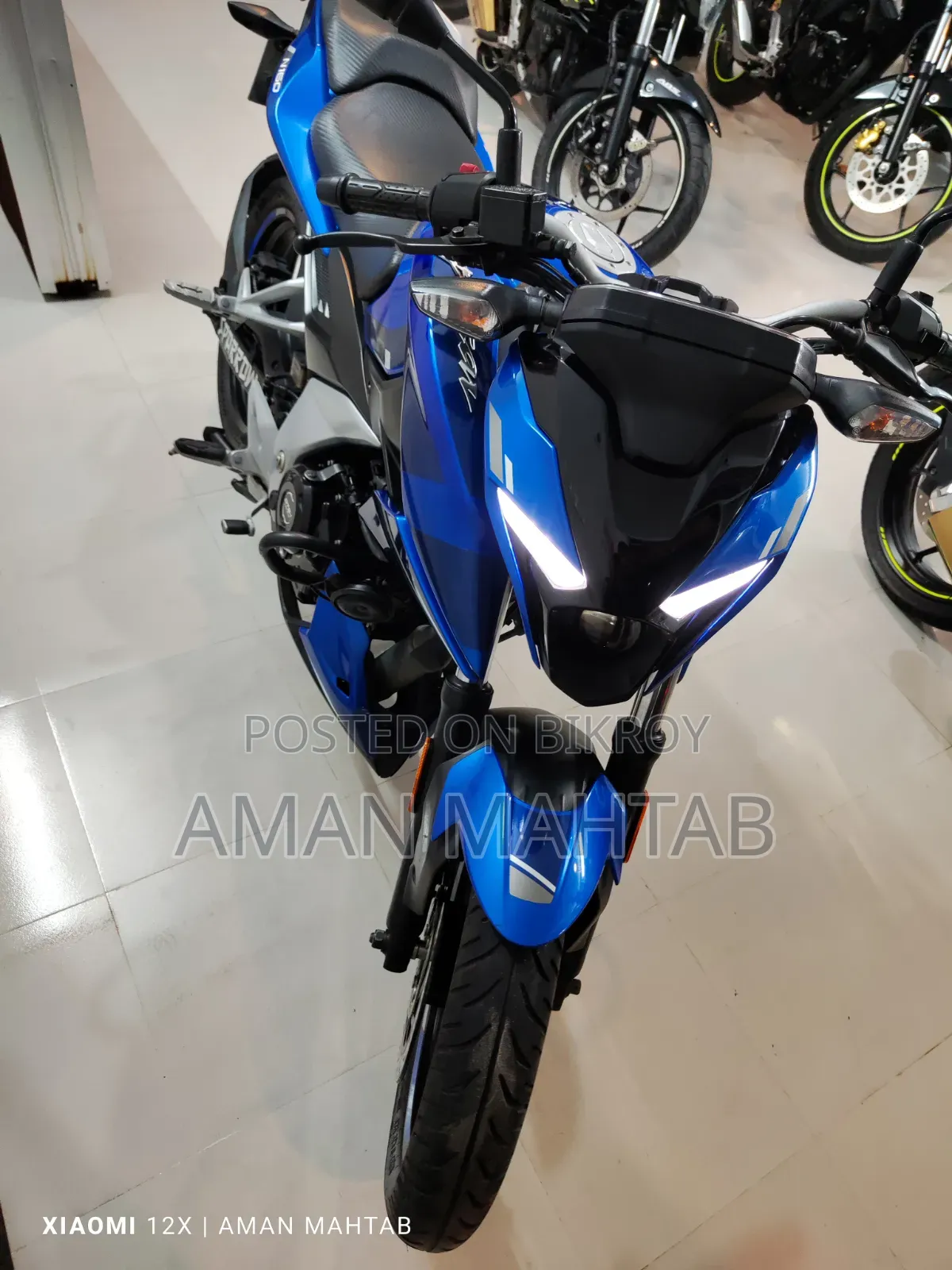 Bajaj Pulsar N160 2024 Blue