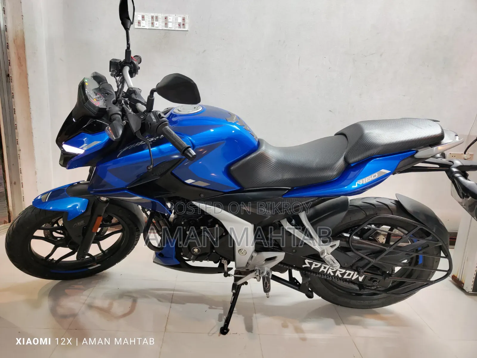 Bajaj Pulsar N160 2024 Blue