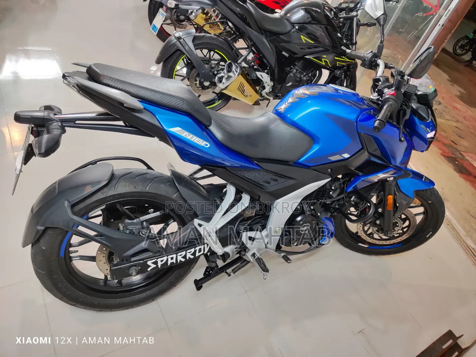 Bajaj Pulsar N160 2024 Blue