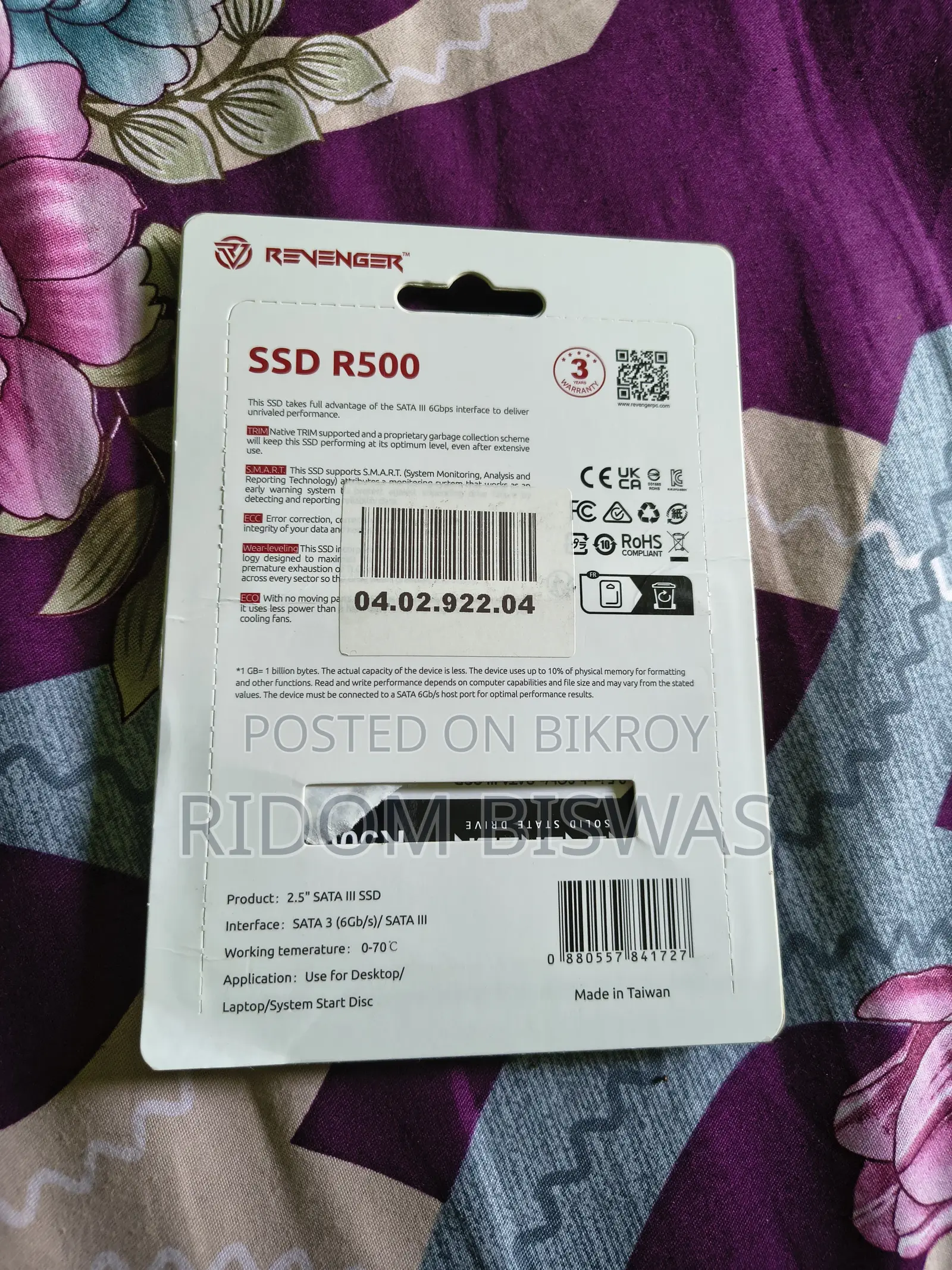 Computer SSD Card 128 Gb