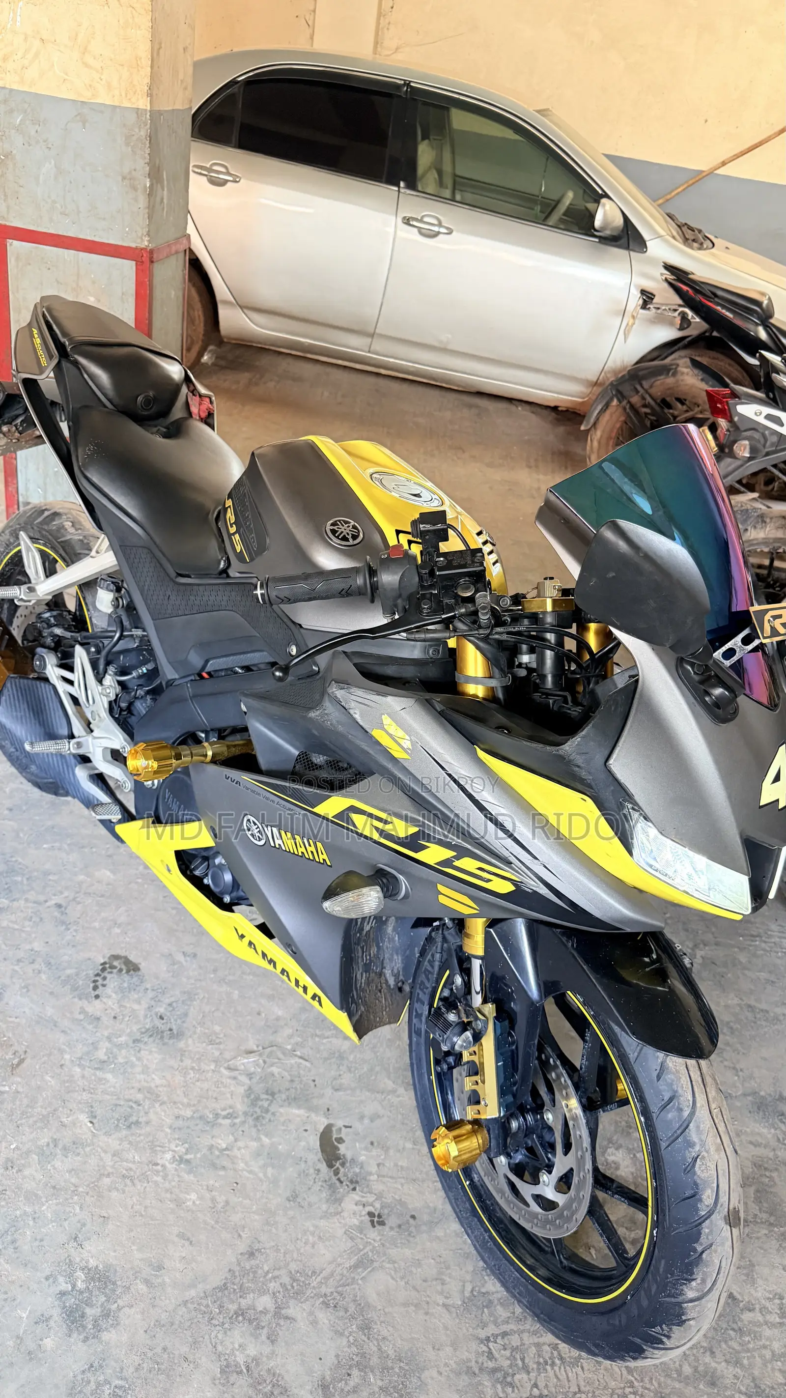 Yamaha R15 V3 2021 Gray