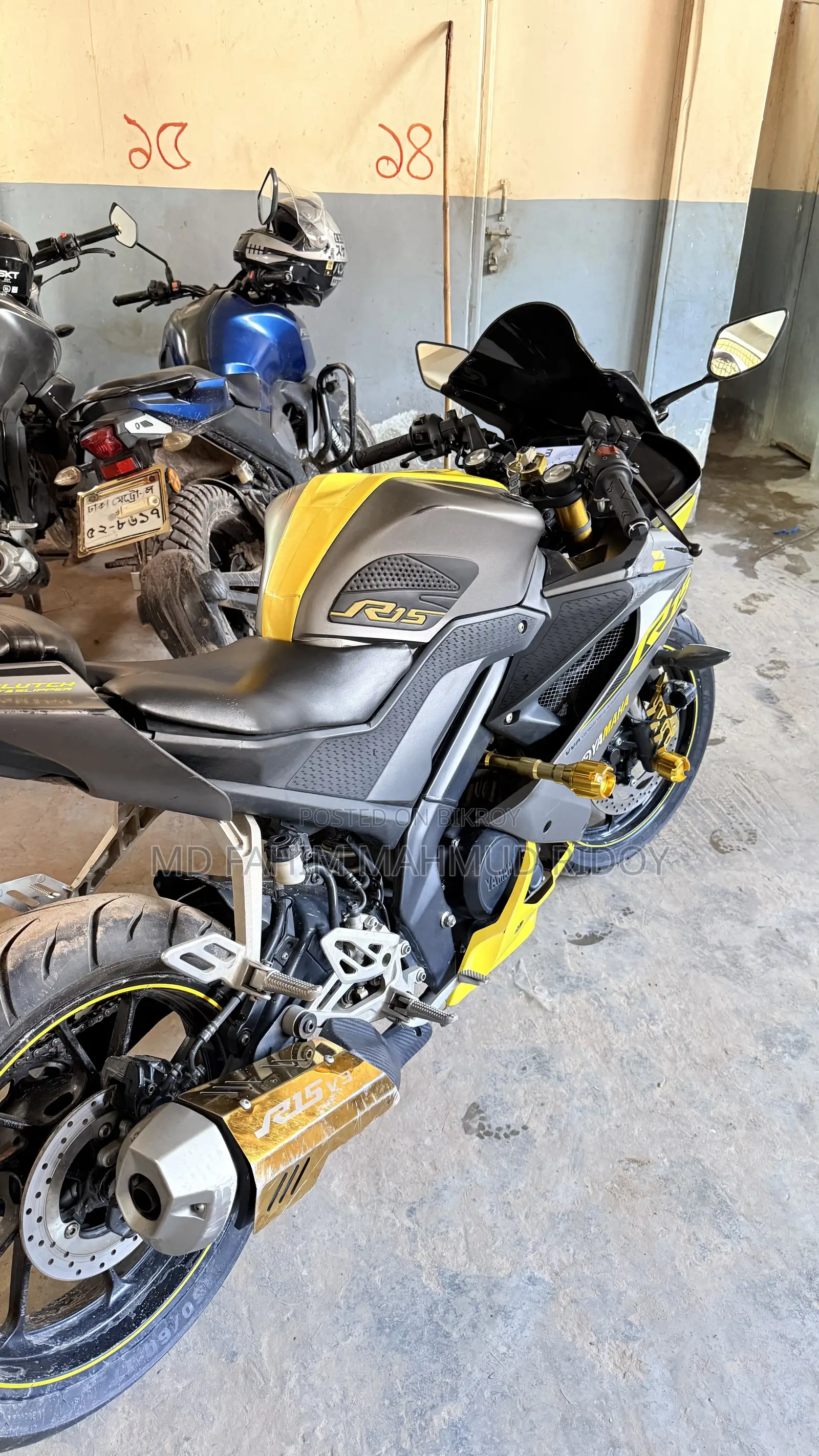 Yamaha R15 V3 2021 Gray