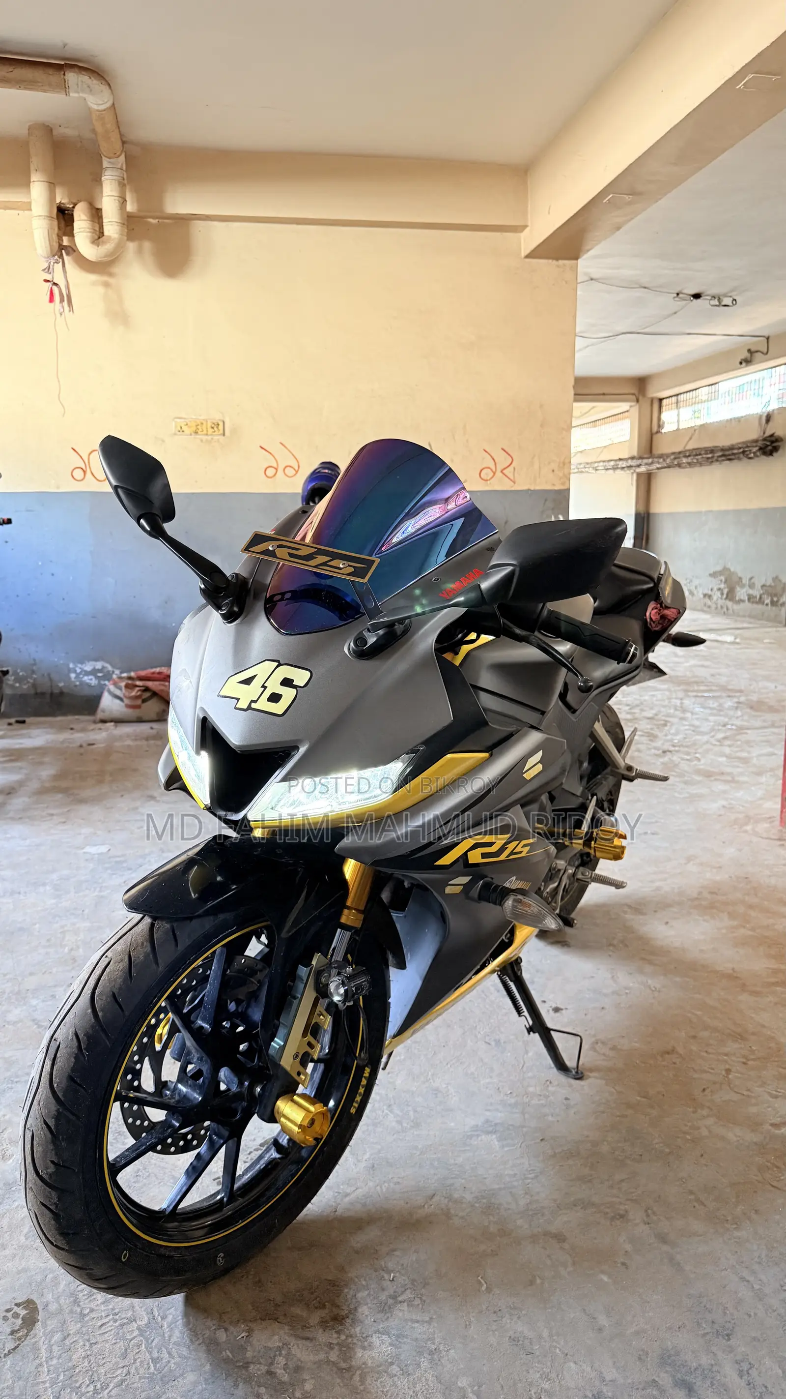Yamaha R15 V3 2021 Gray