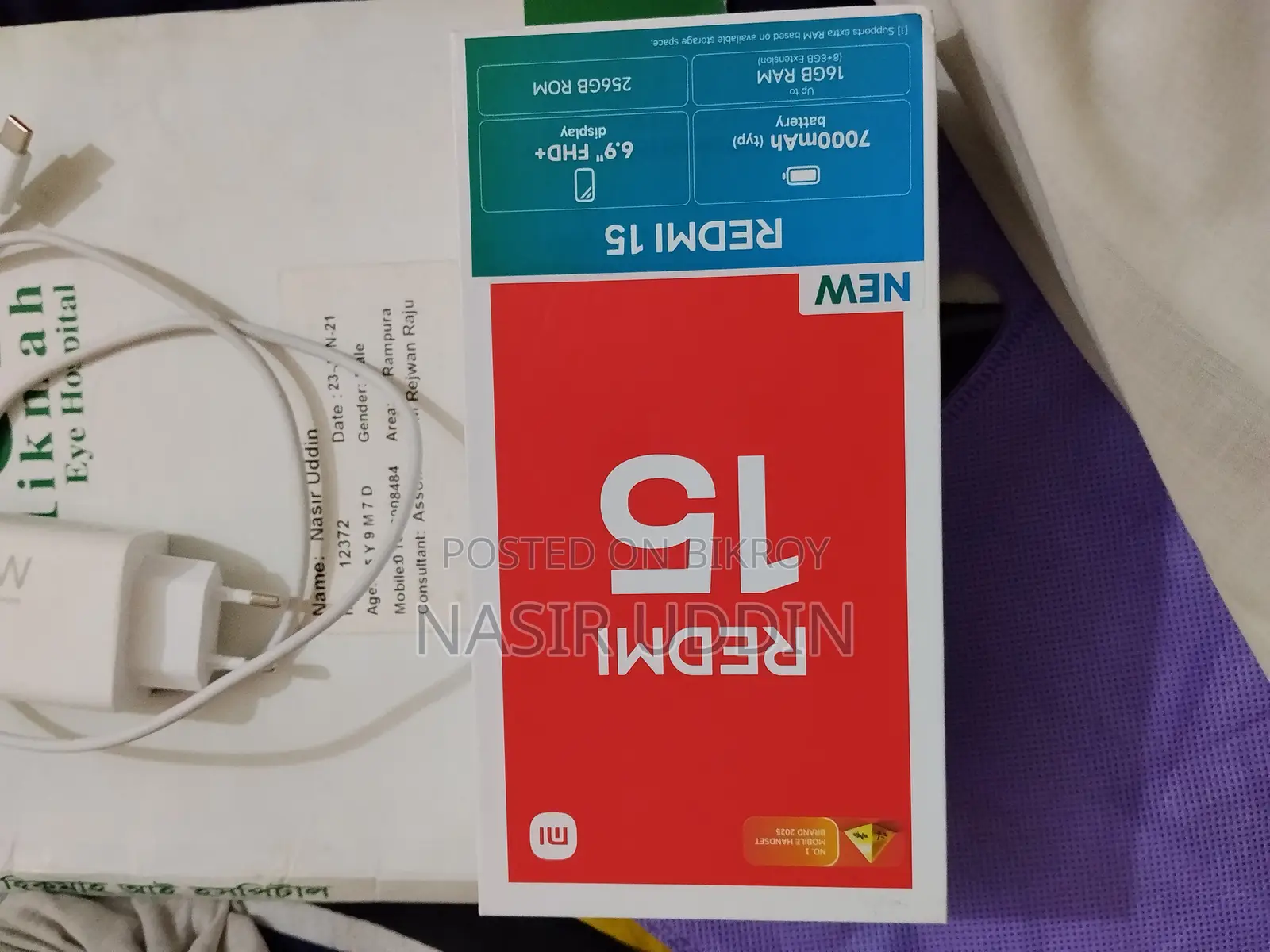 Xiaomi Redmi 15 256 GB Black