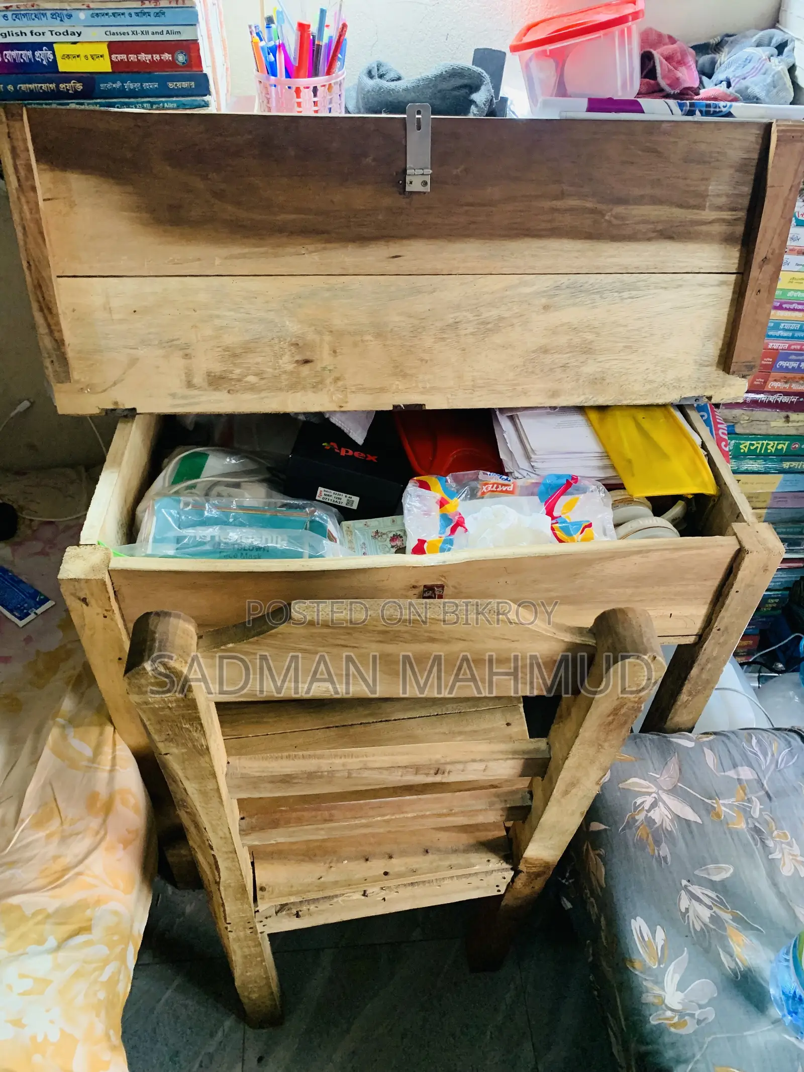Single Bed/Chouki, Table , Chair (চৌকি,টেবিল ,চেয়ার)