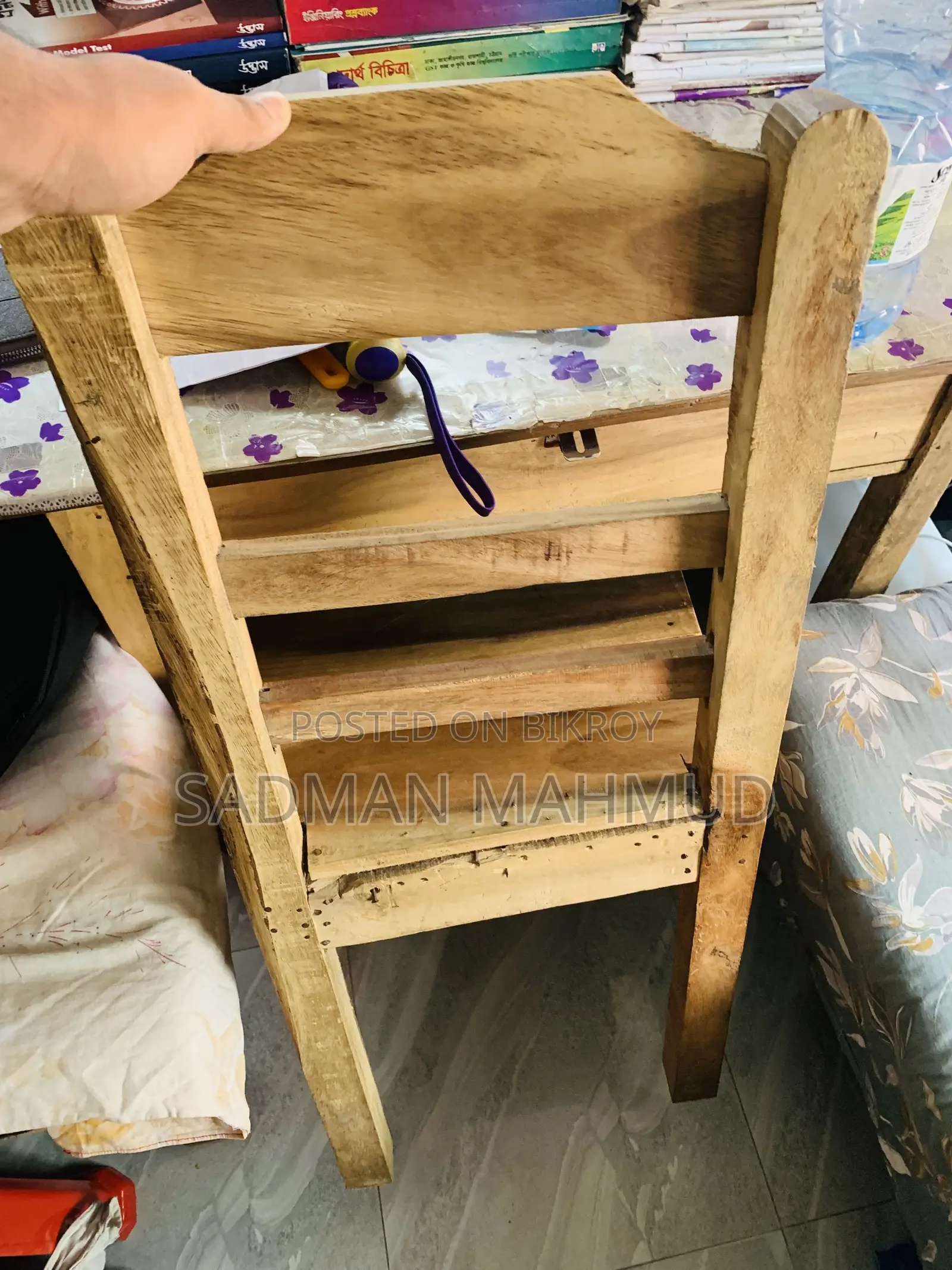 Single Bed/Chouki, Table , Chair (চৌকি,টেবিল ,চেয়ার)