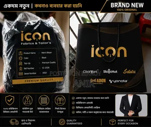 একদম নতুন Icon Black Blazer – Premium Quality |