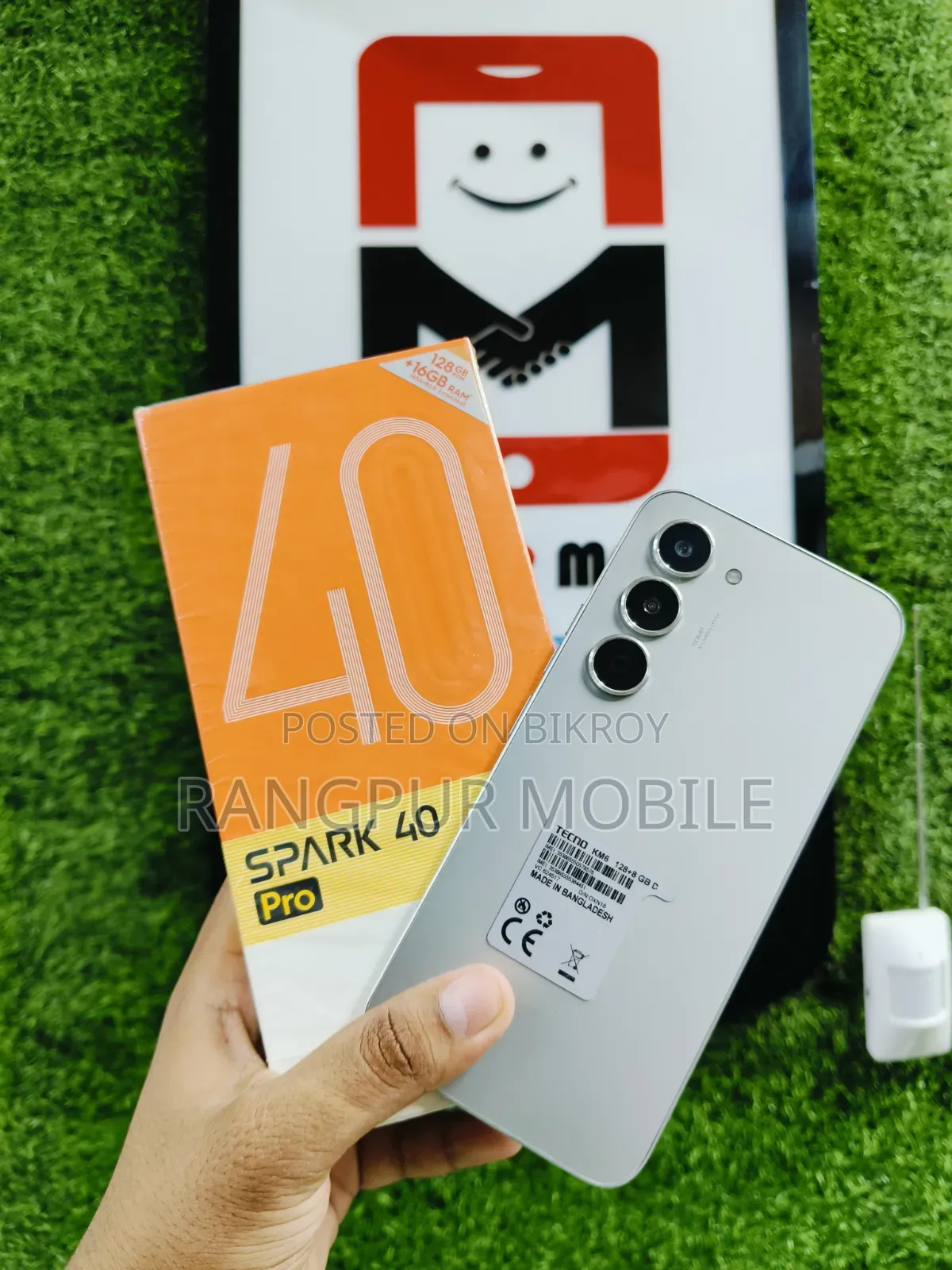 Tecno Spark 40 Pro 128 GB Silver