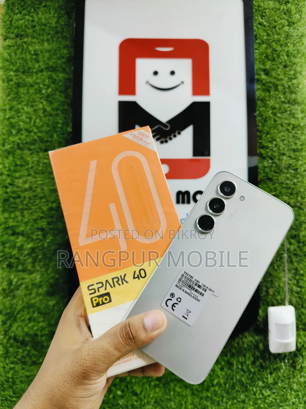 Tecno Spark 40 Pro 128 GB Silver