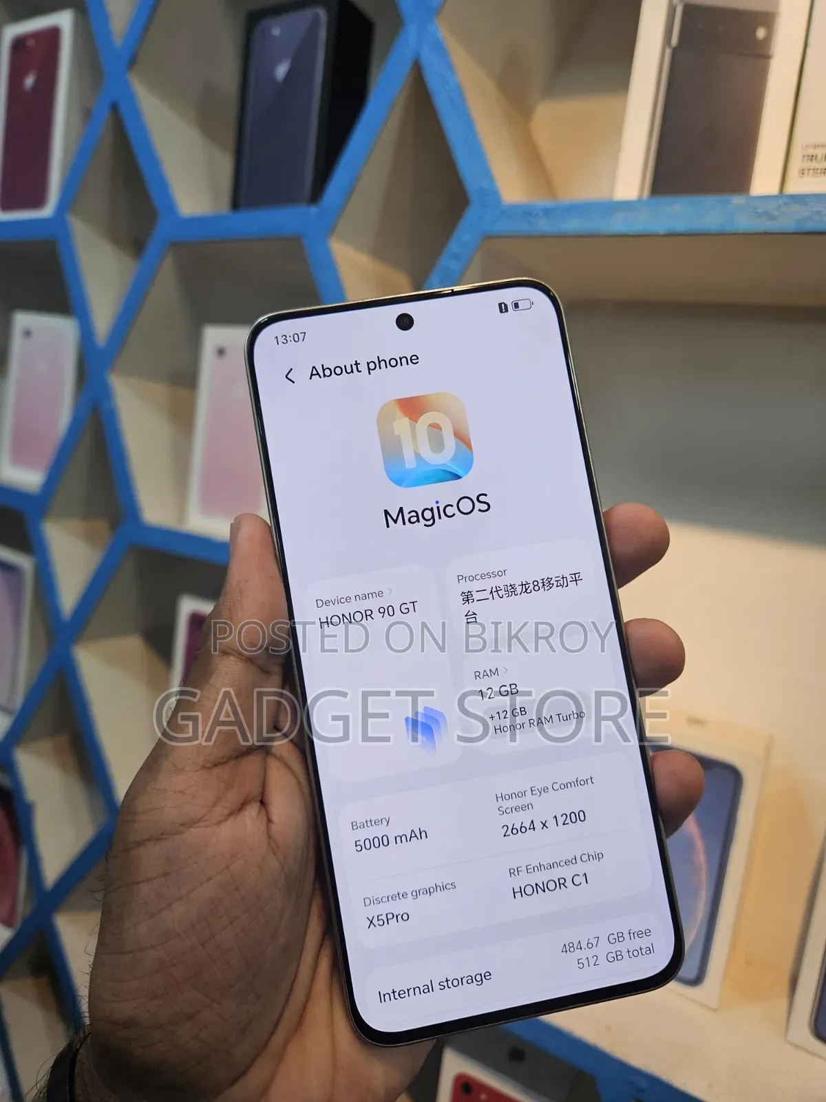 Honor 90 5G 512 GB Blue