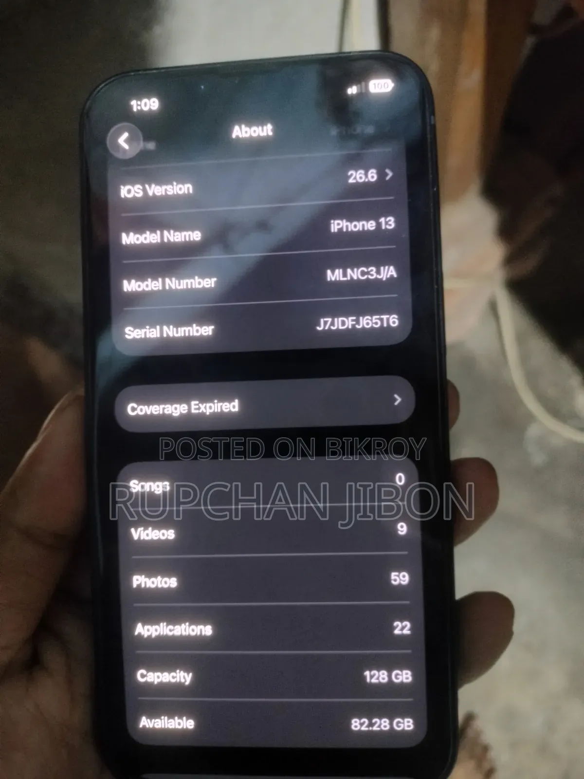 Apple iPhone 13 128 GB Black