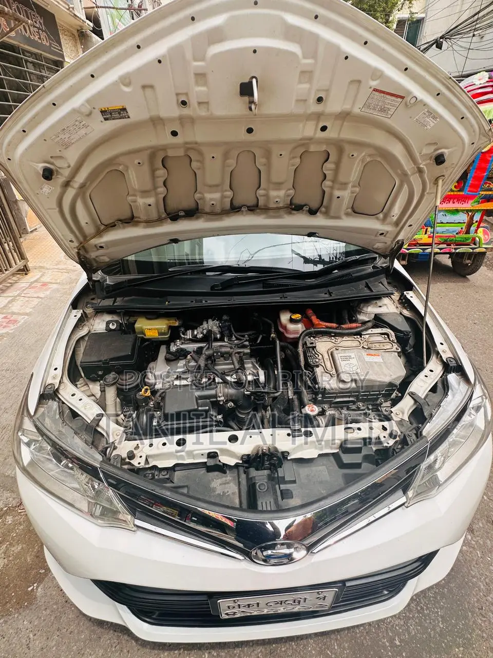 Toyota Axio 1.5 Hybrid 2WD 2016 White
