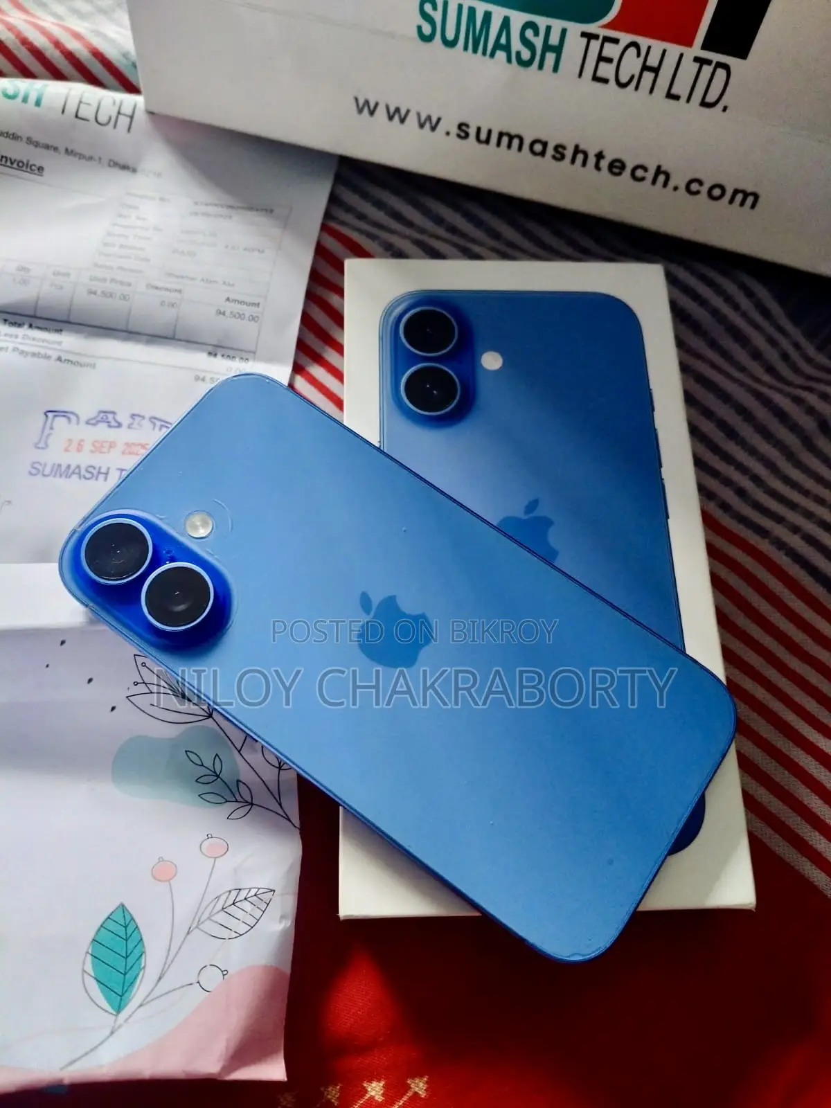 Apple iPhone 16 128 GB Blue