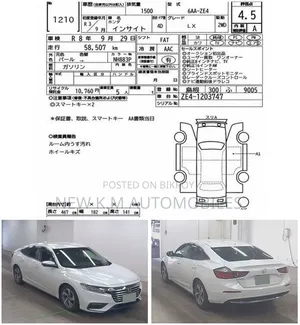 Honda Insight 2021 Pearl