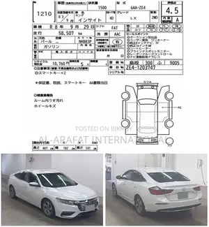Honda Insight 2021 Pearl