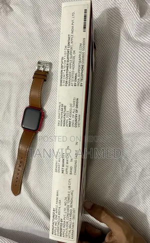 Apple Watch Series 8, 41MM, Red Aluminum Case