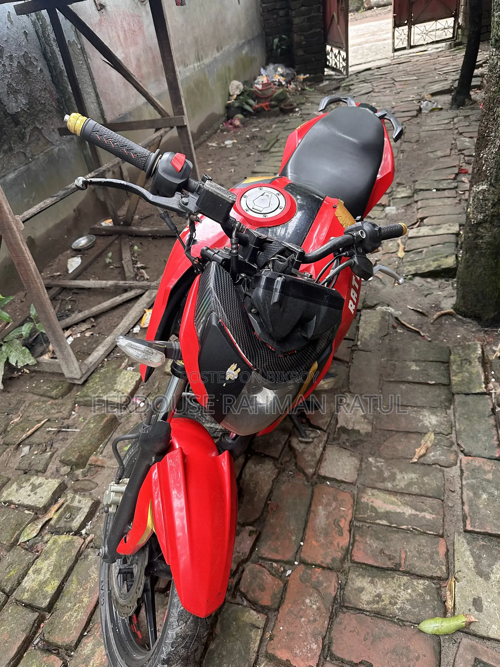 TVS Apache RTR 160 4V 2021 Red
