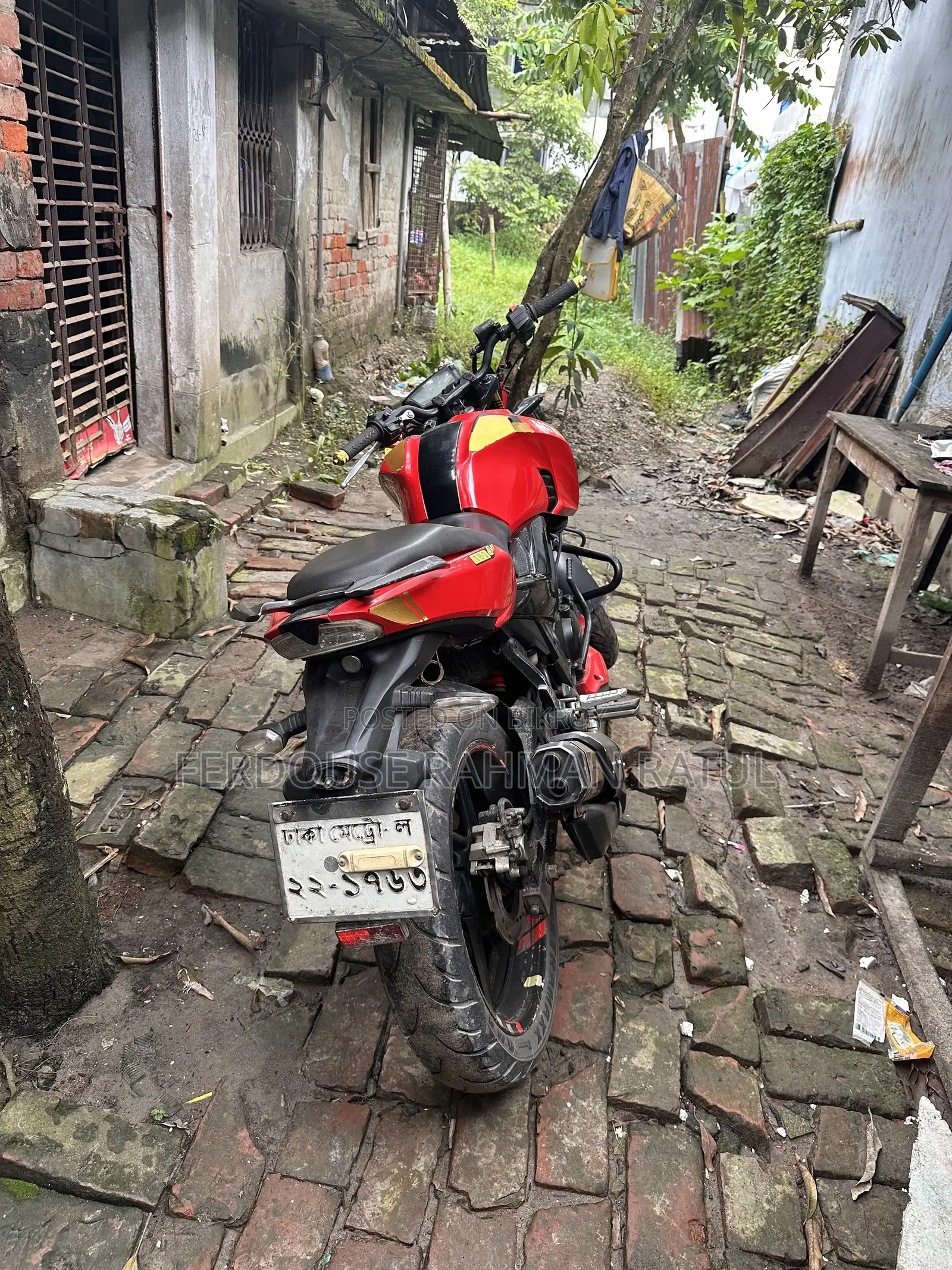 TVS Apache RTR 160 4V 2021 Red