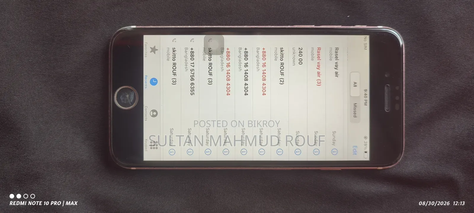Apple iPhone 6s 16 GB Pink