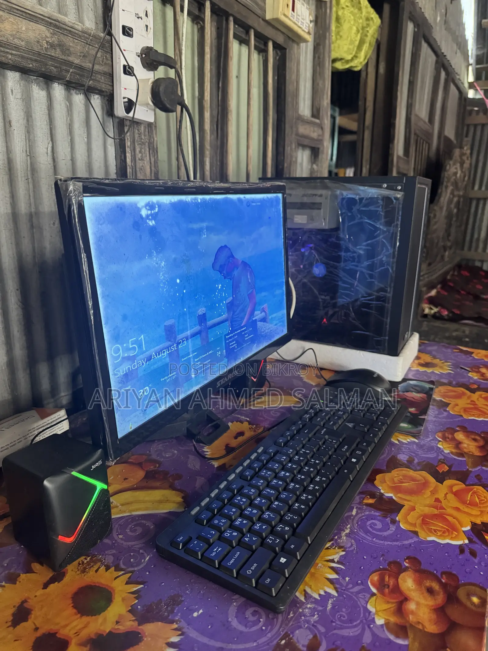 Desktop Computer 8GB Intel Core i3 SSD 256GB