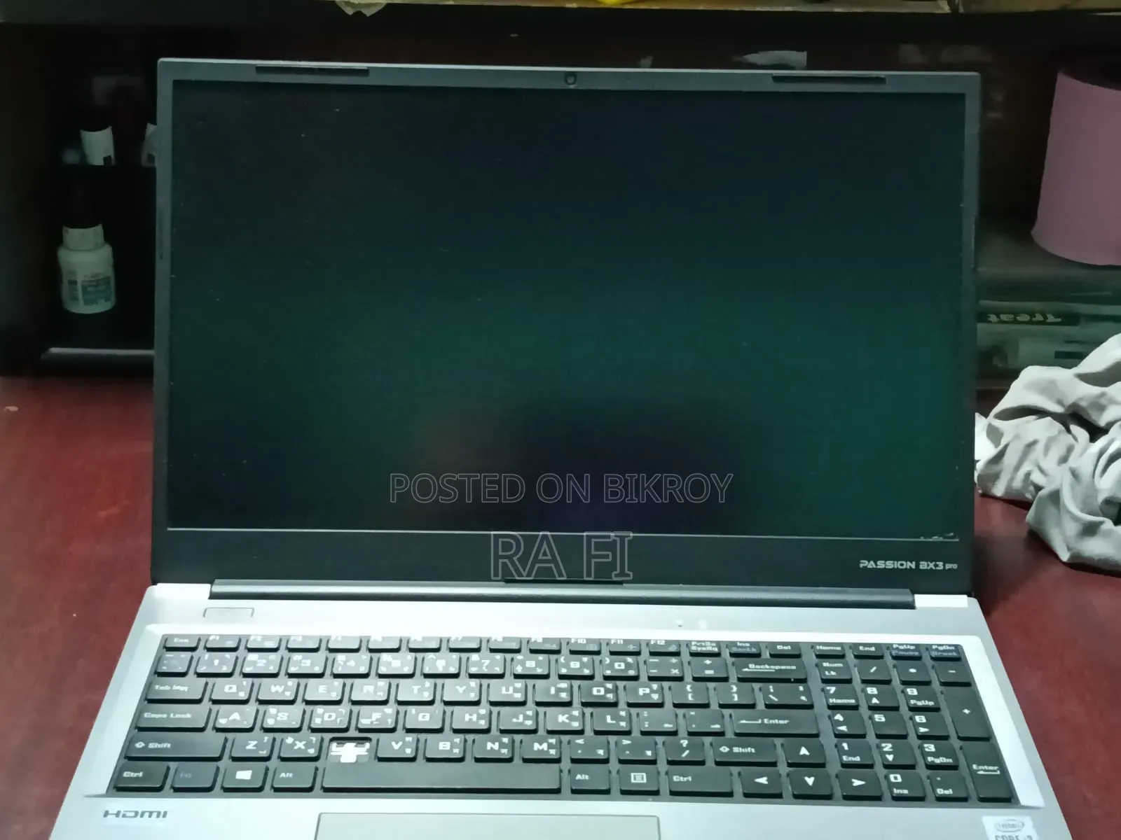 Laptop 8GB Intel Core i3 SSD 512GB