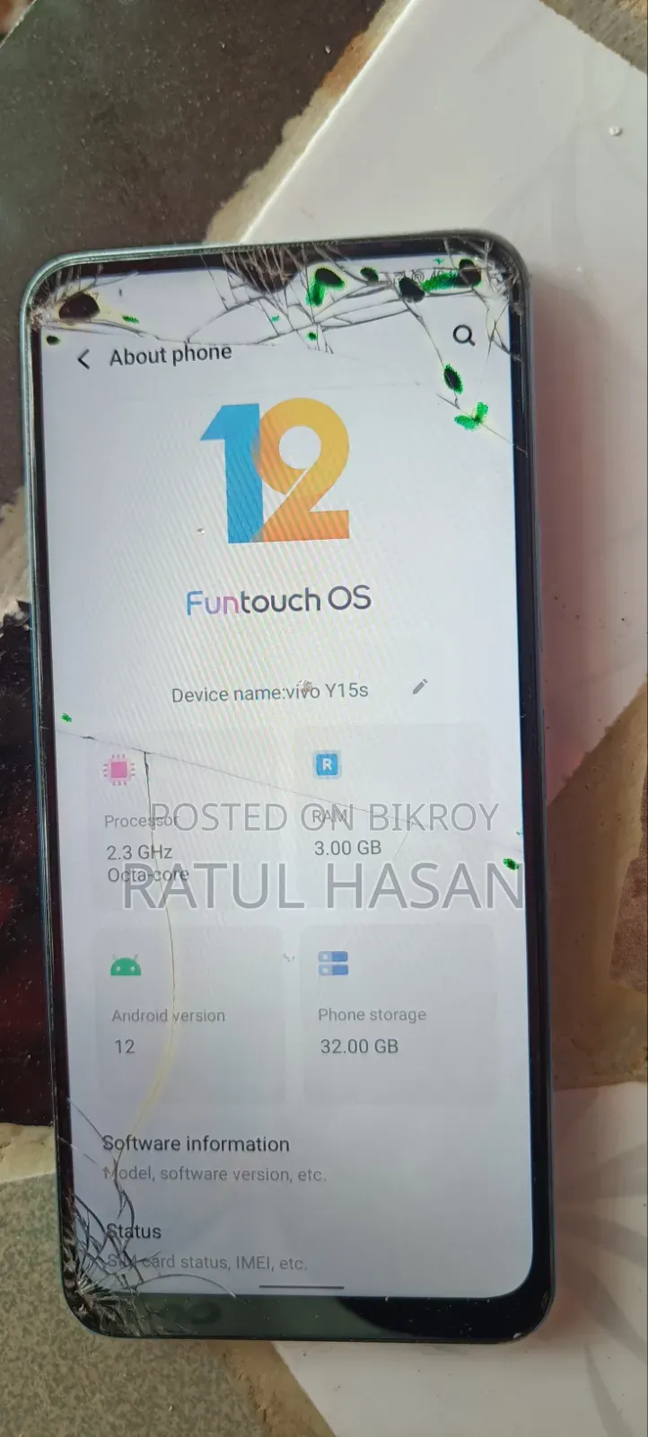 Vivo Y15S 32 GB