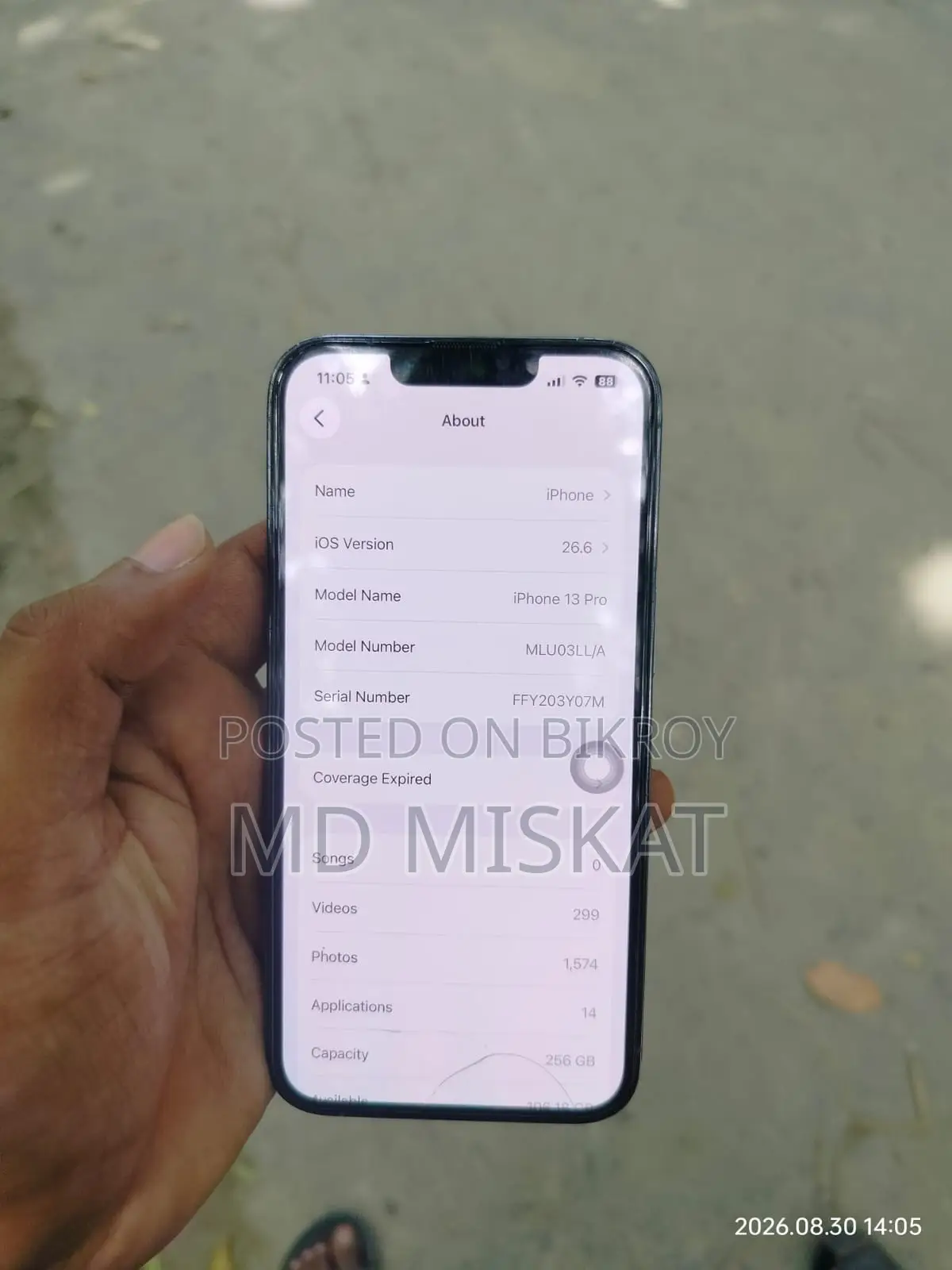 Apple iPhone 13 Pro 256 GB Graphite