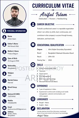 Sales & Telemarketing CV