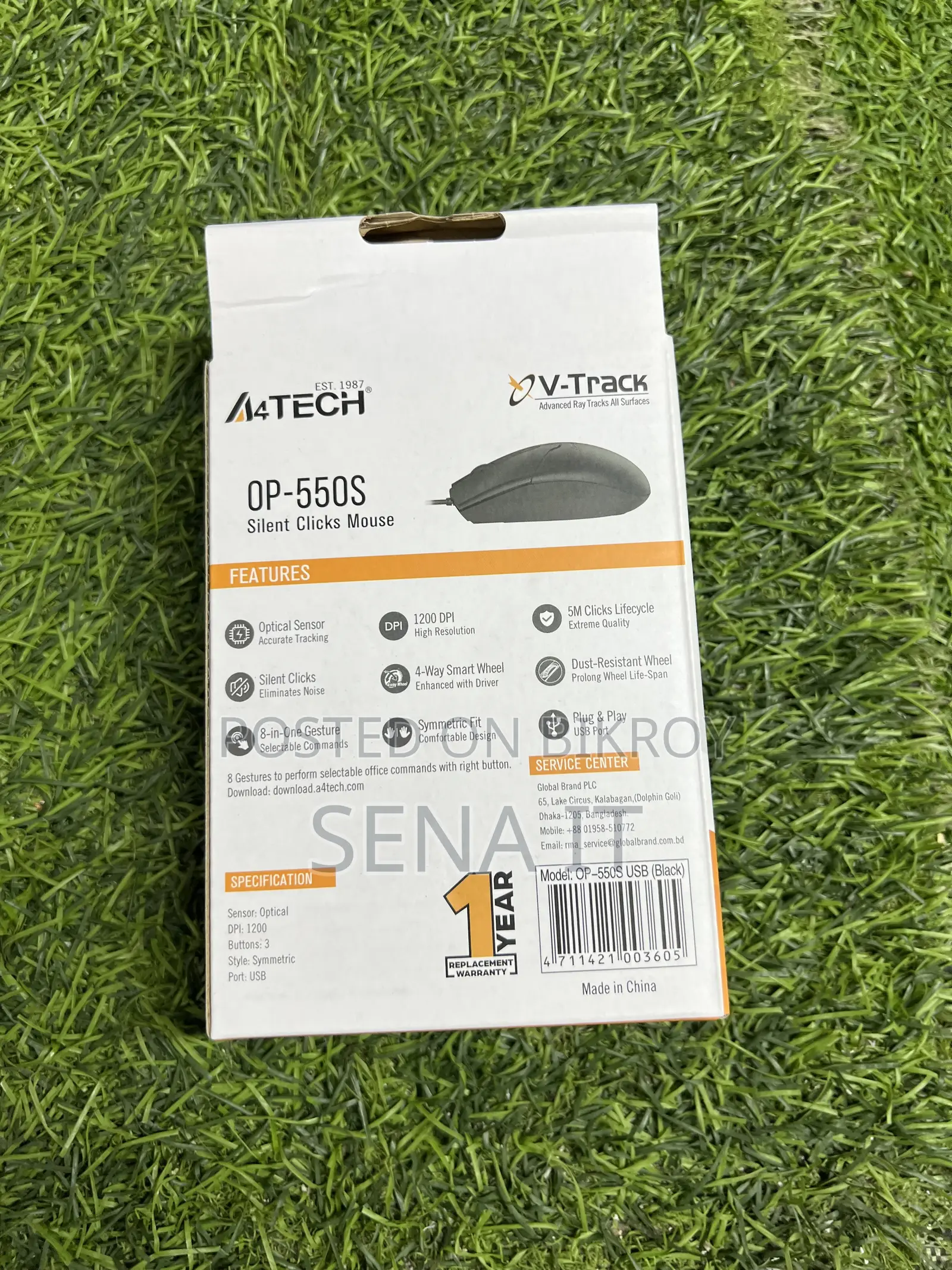 A4Tech Mouse – Original & Smooth Performance