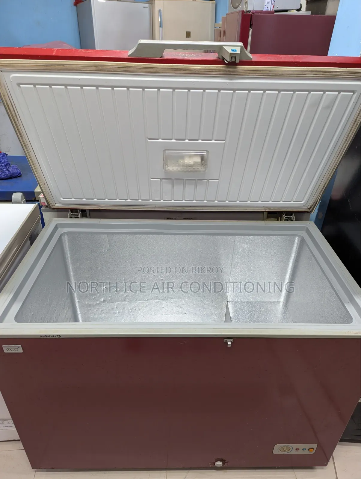 Eco+ Red Colour Deep Freezer 350 Ltr.