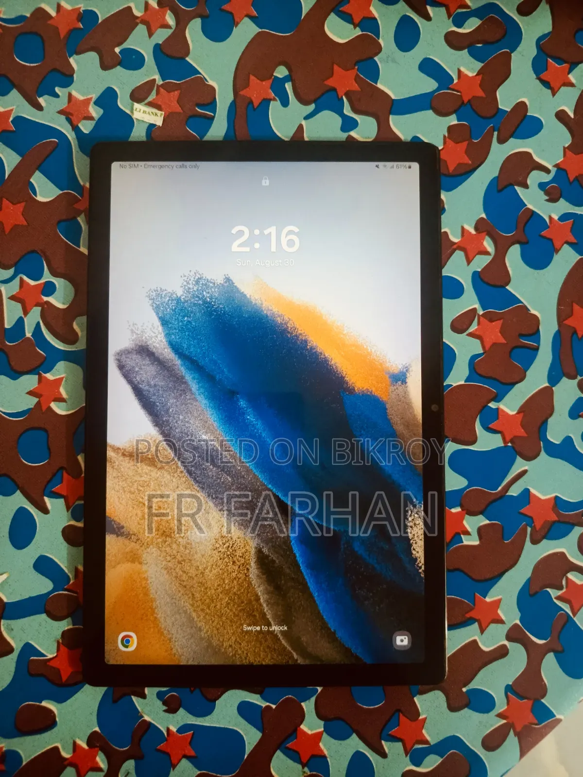 Samsung Galaxy Tab A8 10.5 2021 64 GB Black
