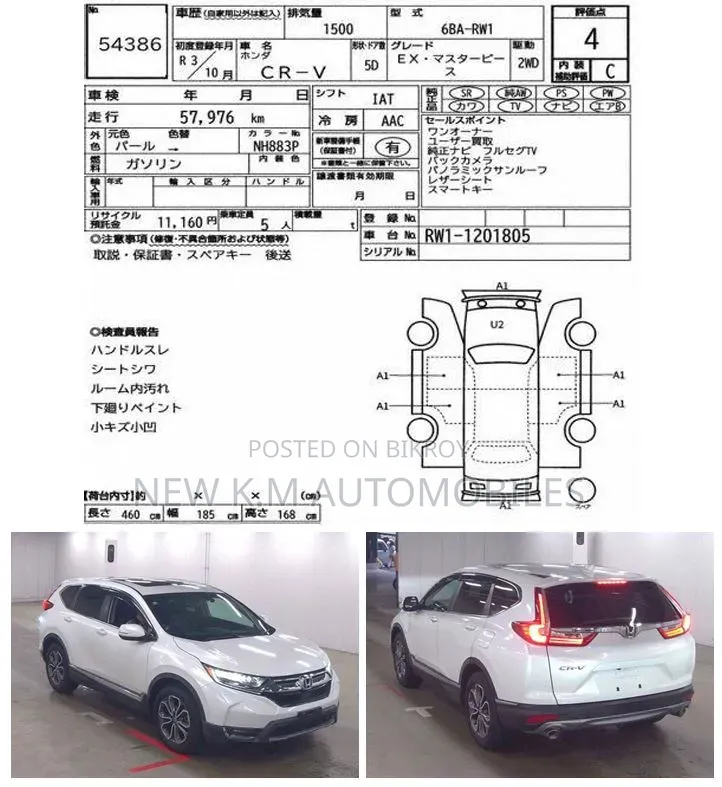 Honda CR-V 2021 Pearl