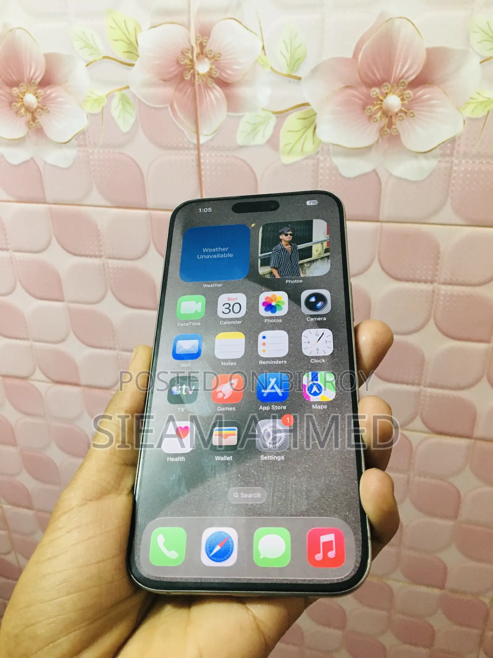 Apple iPhone 15 Pro Max 256 GB Silver