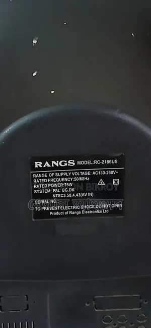 Rangs CRT TV