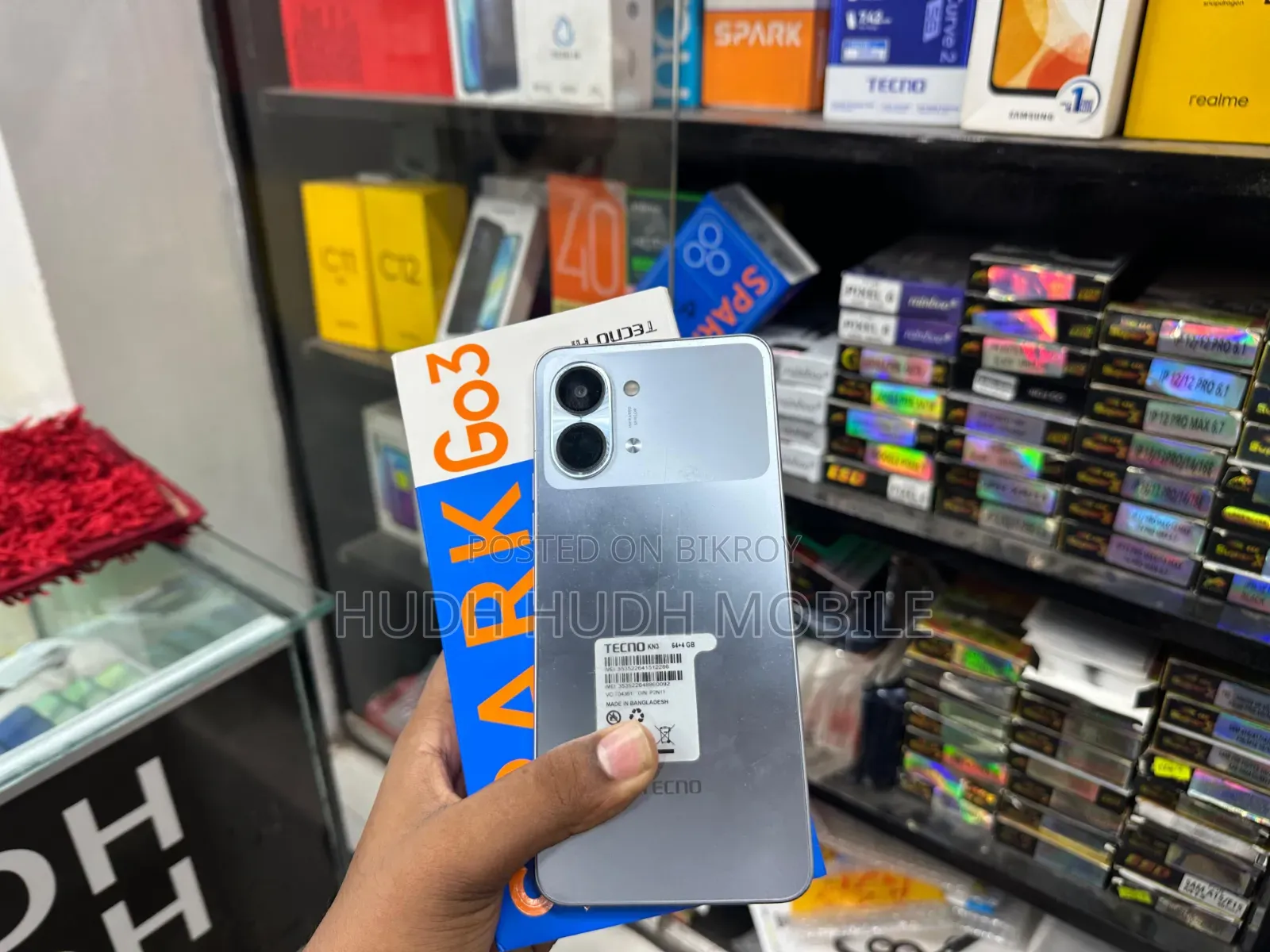Tecno Spark Go 3 128 GB Silver