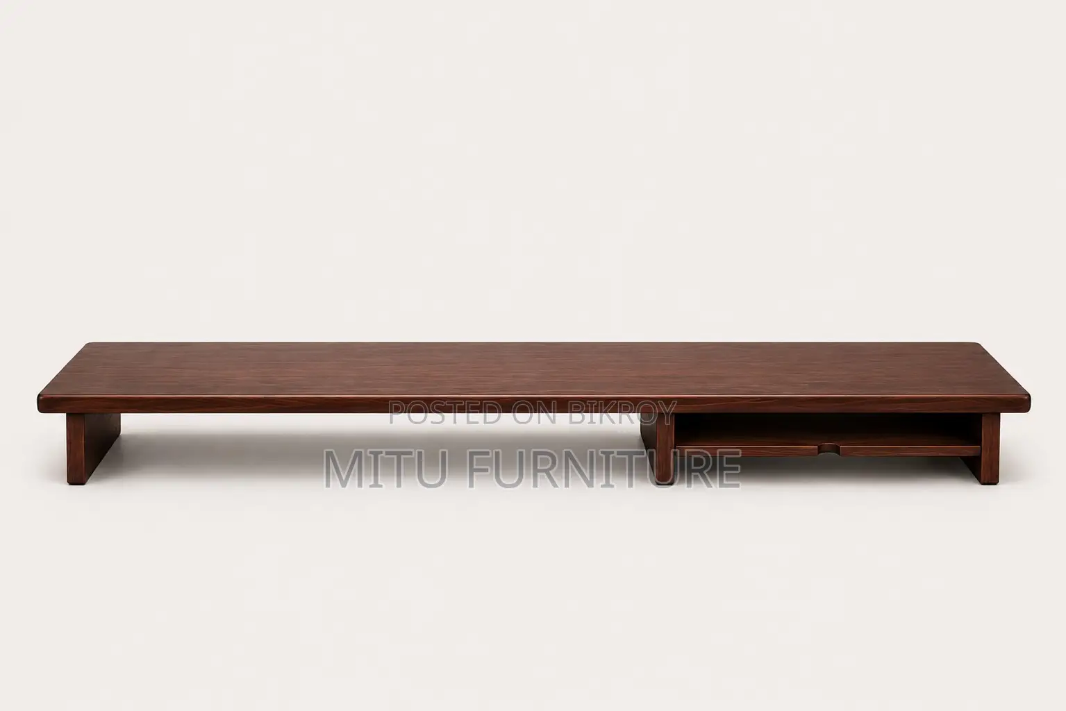 Wooden Monitor Stand