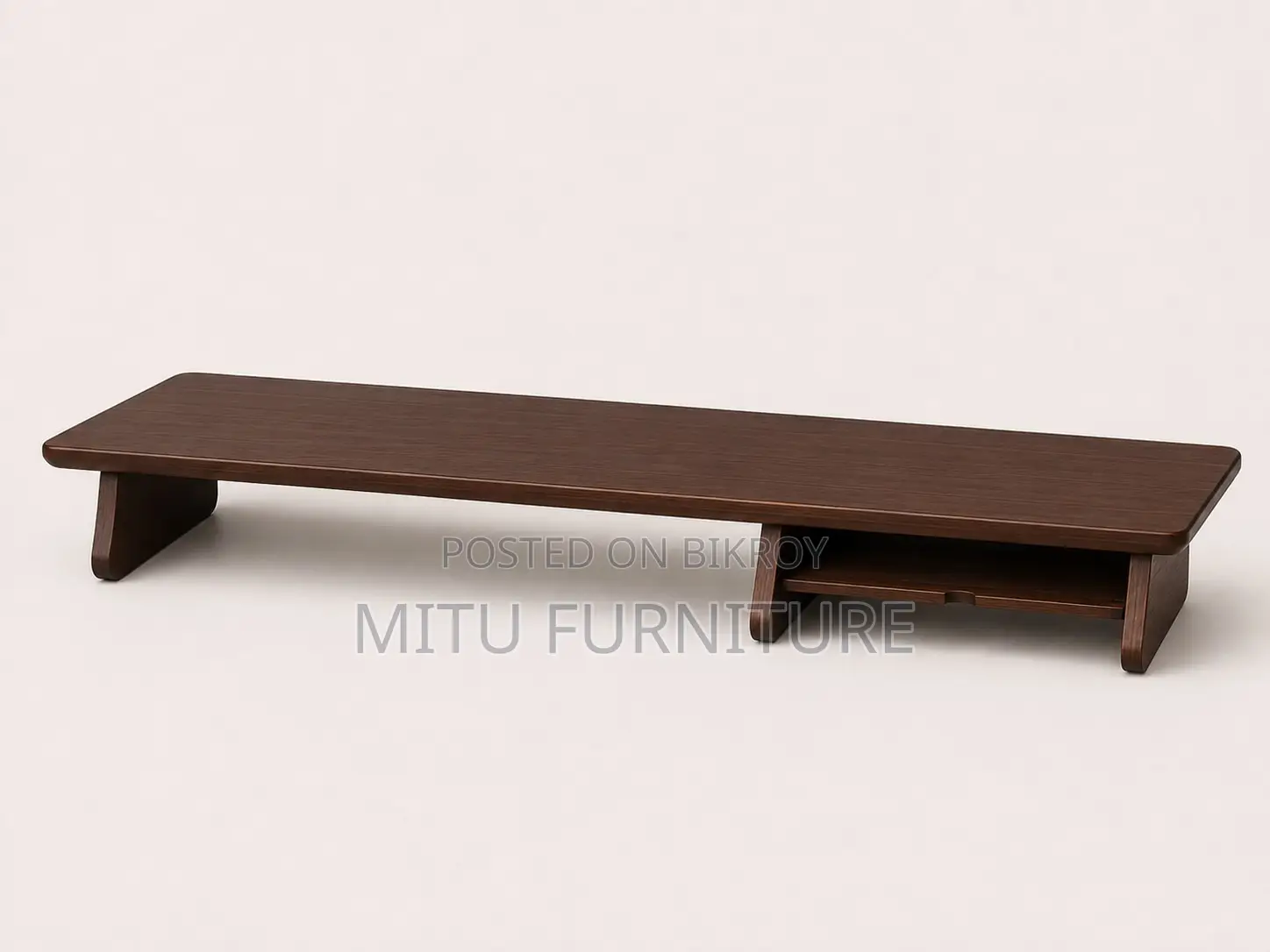 Wooden Monitor Stand