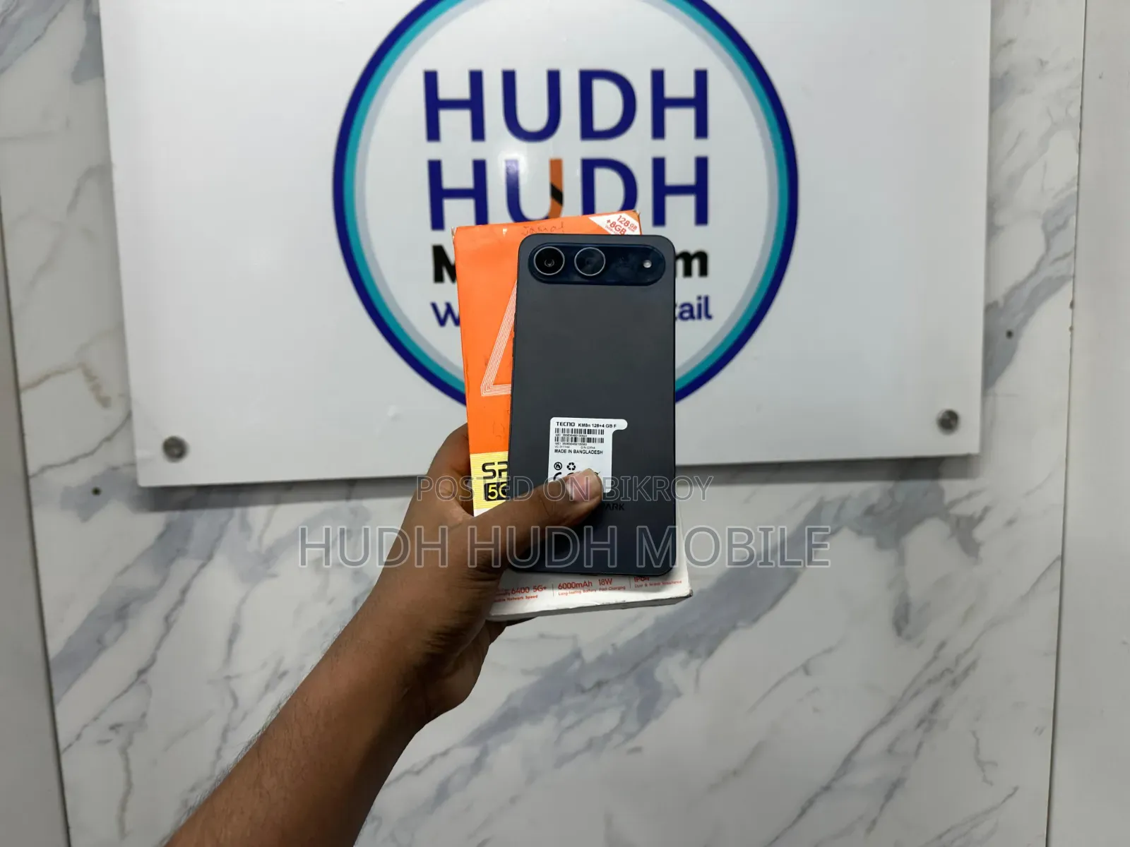 Tecno Spark 40 128 GB Black