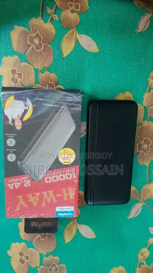 H-Way 10000 MAH,,2.4A Output Power Bank Sell Hobe With Box