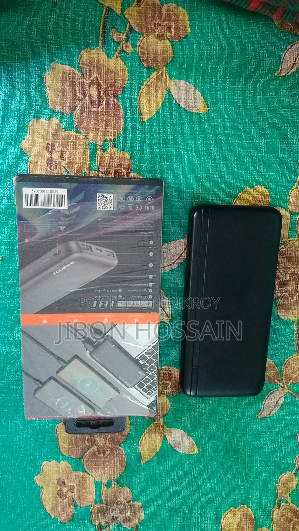 H-Way 10000 MAH,,2.4A Output Power Bank Sell Hobe With Box