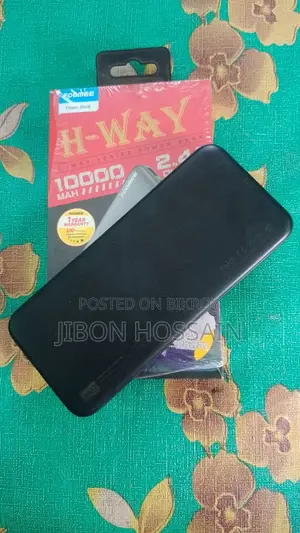 H-Way 10000 MAH,,2.4A Output Power Bank Sell Hobe With Box