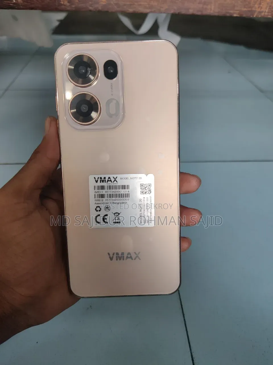 New VMAX Note-14 64 GB Gold