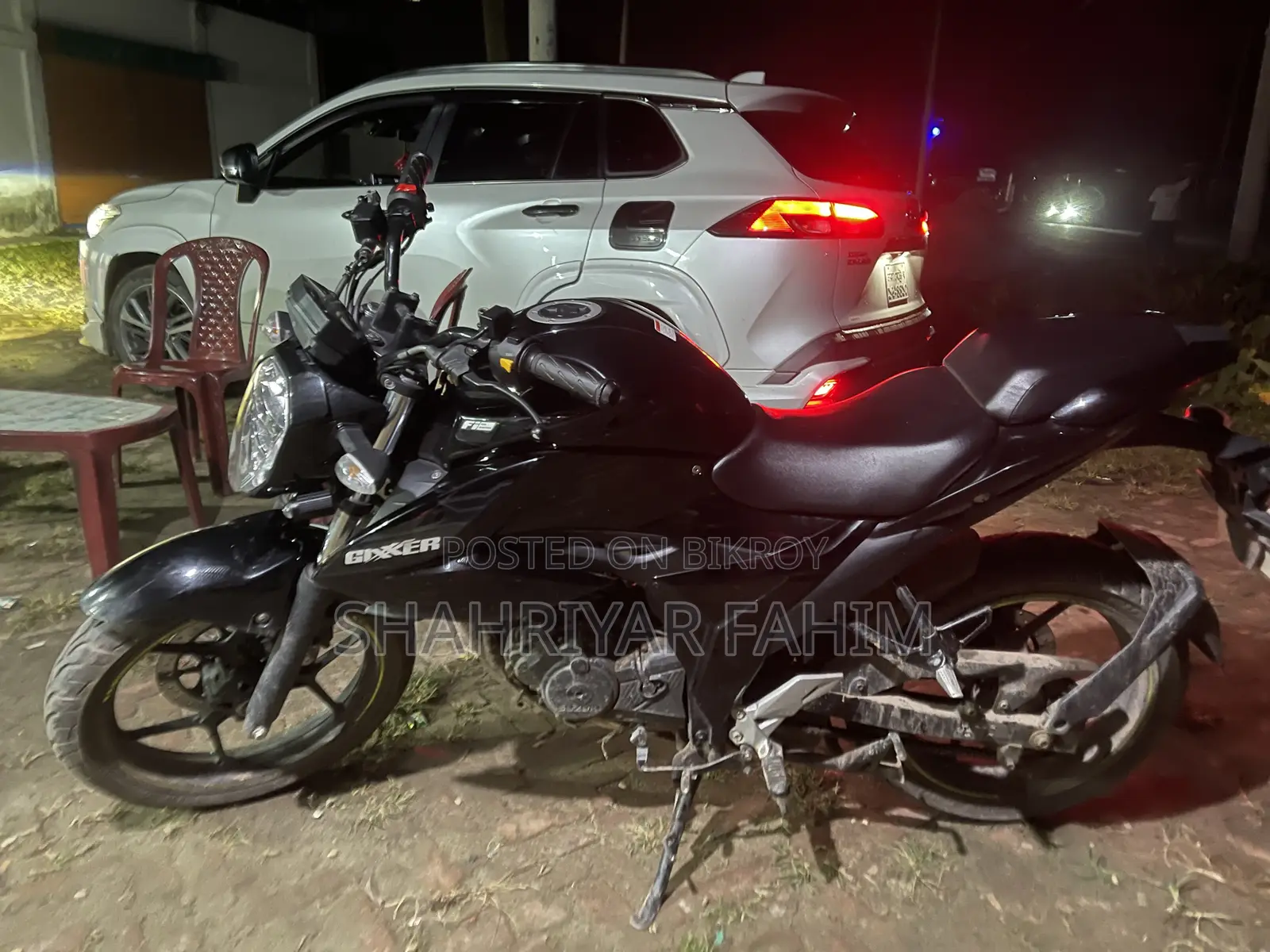 Suzuki Gixxer 2025 Black