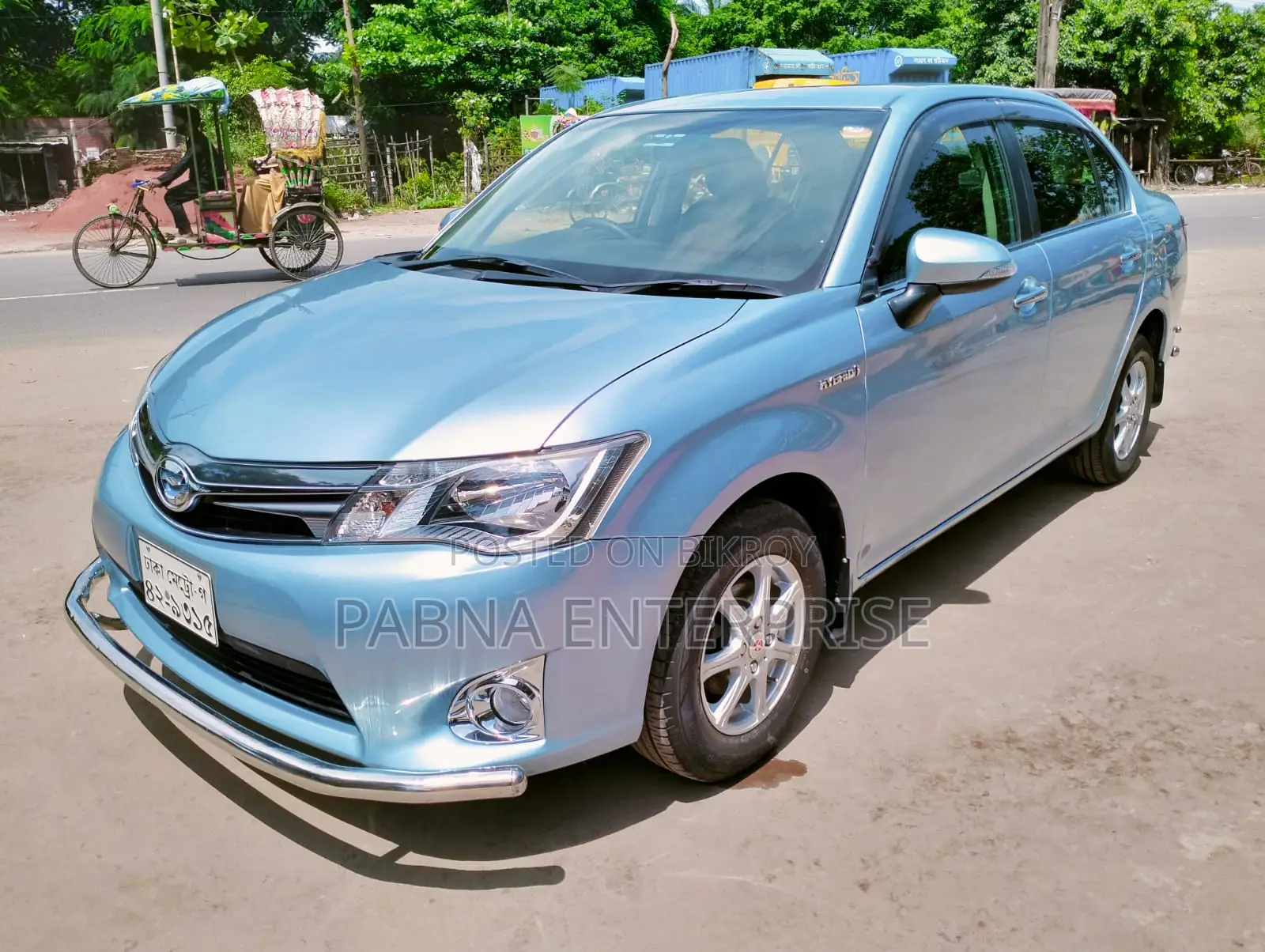 Toyota Axio 2014 Blue