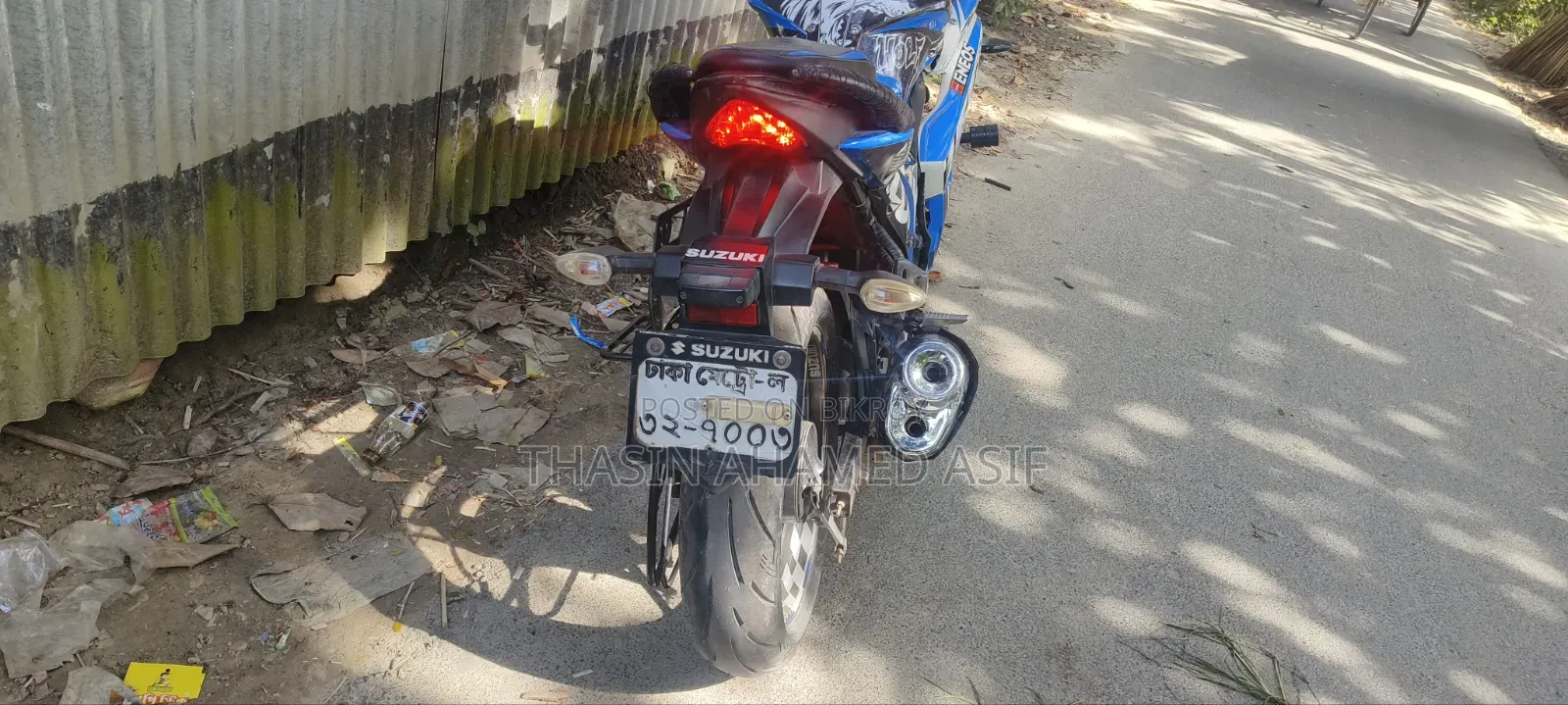 Suzuki Gixxer SF 2017 Blue