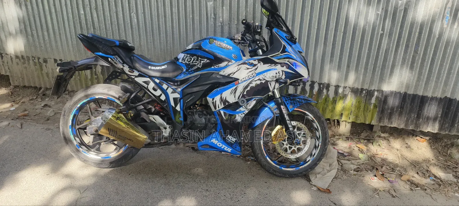 Suzuki Gixxer SF 2017 Blue