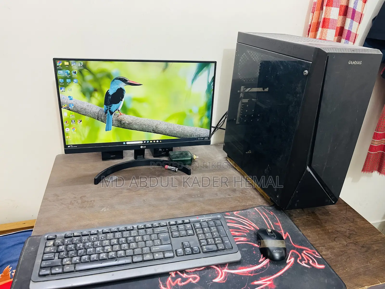 Desktop Computer 16GB AMD Ryzen 5 SSD 256GB