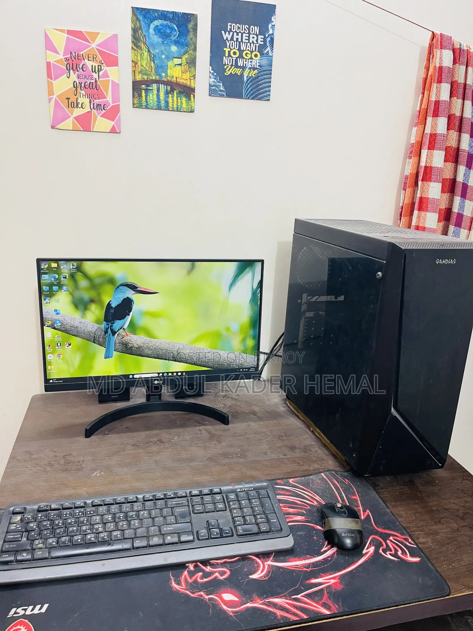 Desktop Computer 16GB AMD Ryzen 5 SSD 256GB